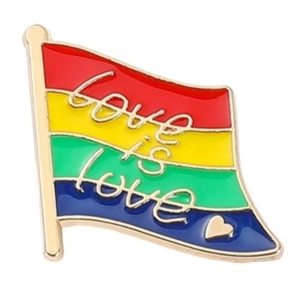 Rainbow‎ Pin/Brooch - Unisex New - Picture 1 of 3
